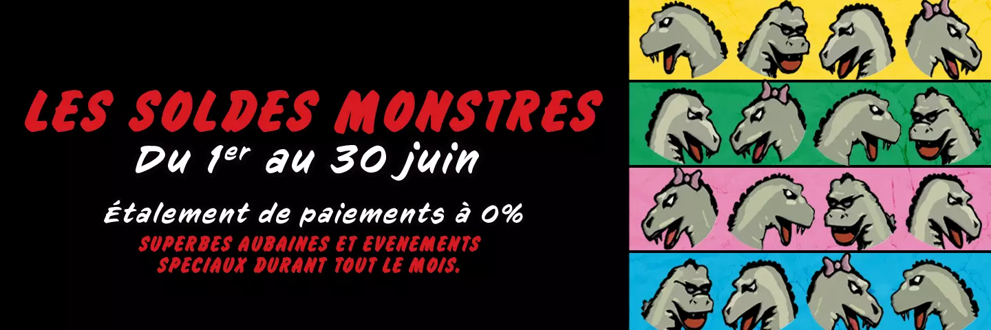 Les Soldes Monstres sont de retour!